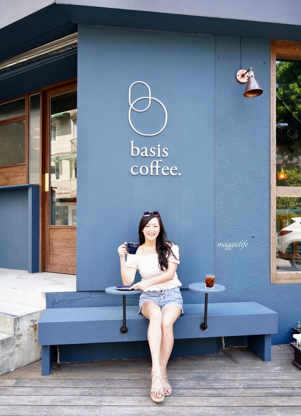 南京復興咖啡廳｜basis coffee 中山區新開咖啡，我還以為我到了法國，手作甜點型男老闆！ @瑪姬幸福過日子