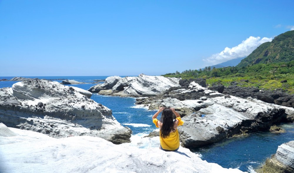 花蓮|石梯坪遊憩風景區，世界級地質教室，超級無敵海岸線海景，免費景點！ @瑪姬幸福過日子