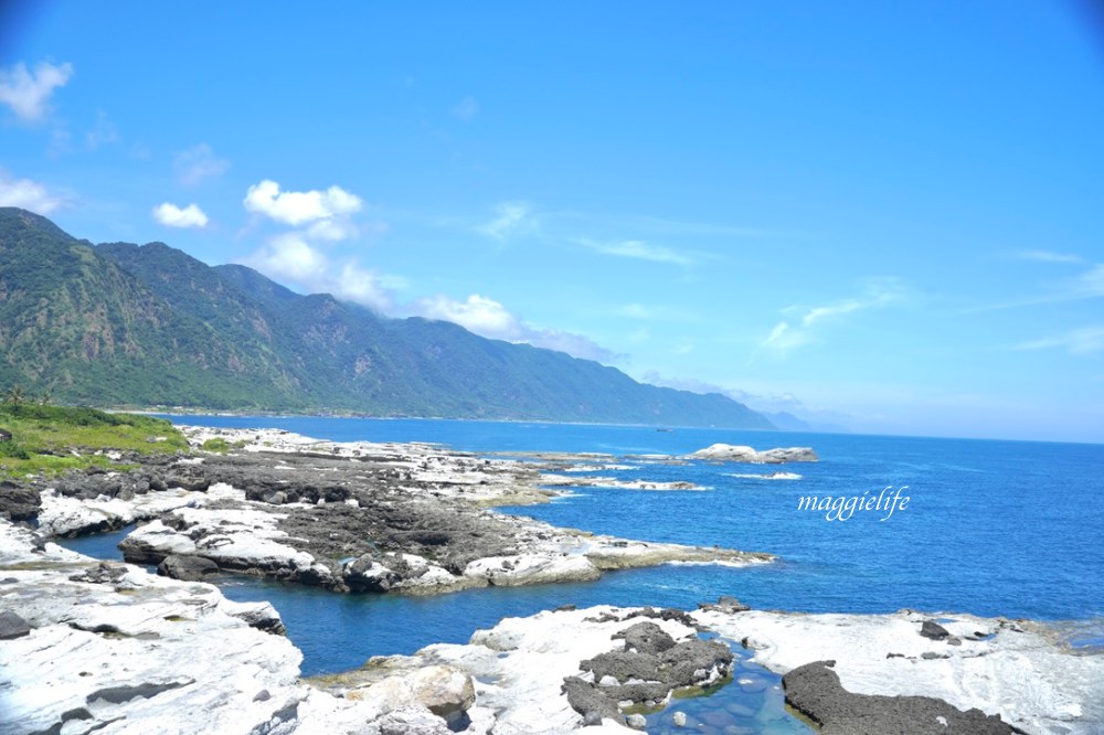 花蓮|石梯坪遊憩風景區，世界級地質教室，超級無敵海岸線海景，免費景點！ @瑪姬幸福過日子