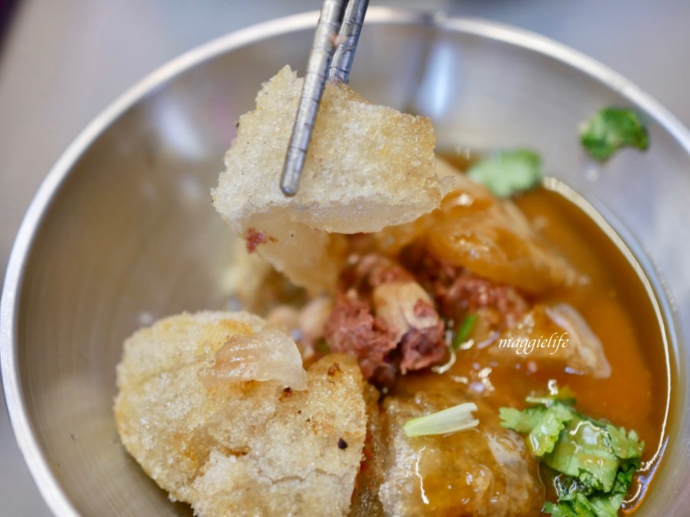 饒河街美食｜冠捷脆皮黃金肉圓，炸的酥酥脆脆赤赤的黃金肉圓超級好吃！ @瑪姬幸福過日子