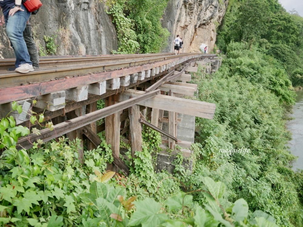 泰國旅遊｜北碧府熱門景點一日遊死亡鐵路 &#038; 桂河大橋，泰國必遊IG打卡景點 @瑪姬幸福過日子