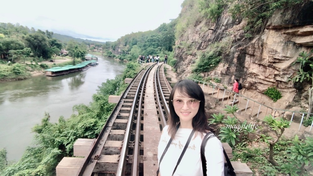 泰國旅遊｜北碧府熱門景點一日遊死亡鐵路 &#038; 桂河大橋，泰國必遊IG打卡景點 @瑪姬幸福過日子