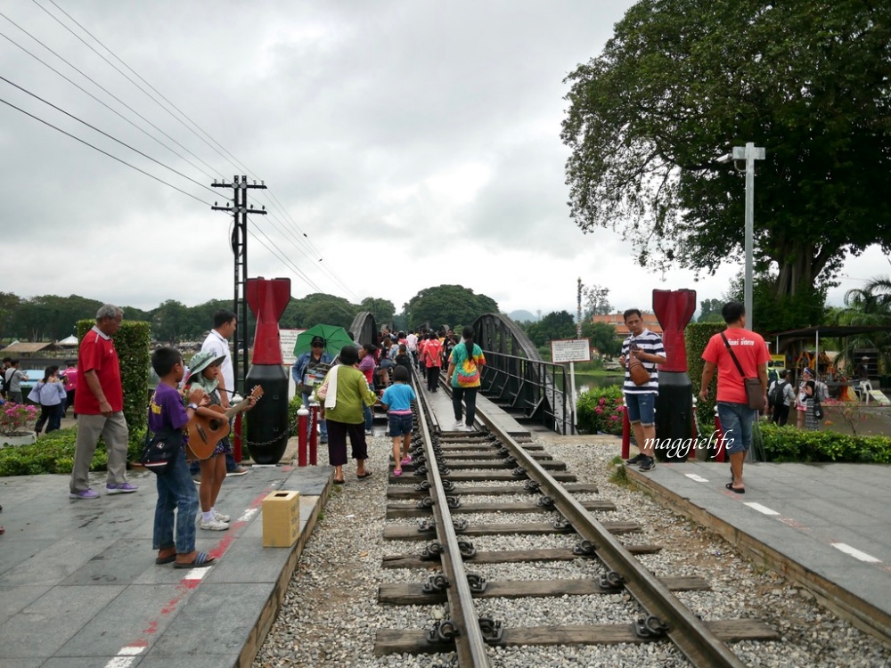 泰國旅遊｜北碧府熱門景點一日遊死亡鐵路 &#038; 桂河大橋，泰國必遊IG打卡景點 @瑪姬幸福過日子