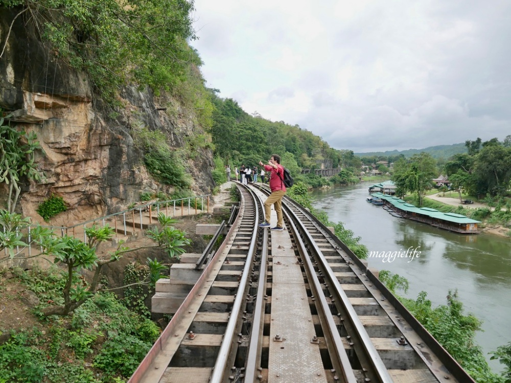 泰國旅遊｜北碧府熱門景點一日遊死亡鐵路 &#038; 桂河大橋，泰國必遊IG打卡景點 @瑪姬幸福過日子