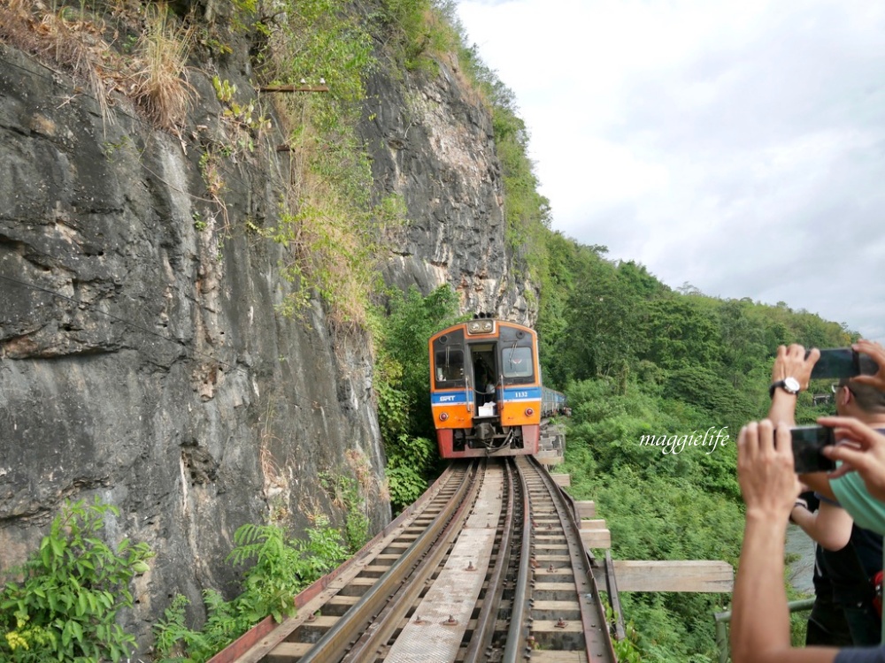 泰國旅遊｜北碧府熱門景點一日遊死亡鐵路 &#038; 桂河大橋，泰國必遊IG打卡景點 @瑪姬幸福過日子