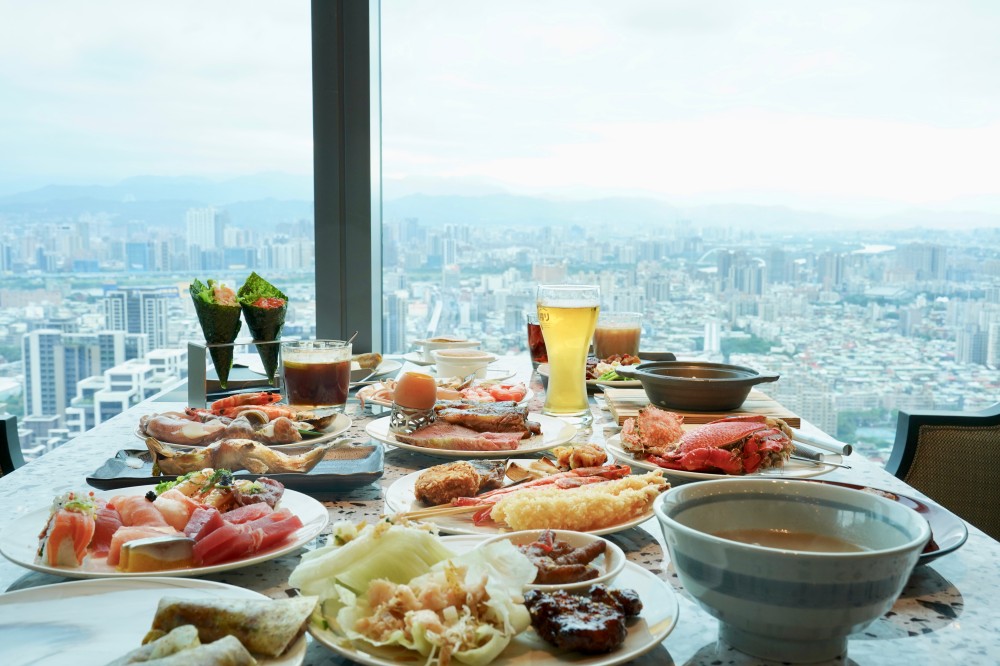 饗饗新莊店自助餐吃到飽超人氣Buffet，8大區必吃菜色直接曝光，進駐宏匯i-Tower39樓，新北最美景觀餐廳 @瑪姬幸福過日子