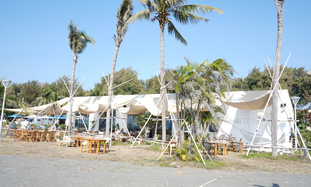 海之星沙灘俱樂部，旗津最美的海景異國風餐廳，秒到泰國沙灘超療癒，面海第一排就在旗津海珍珠旁邊，菜單 @瑪姬幸福過日子