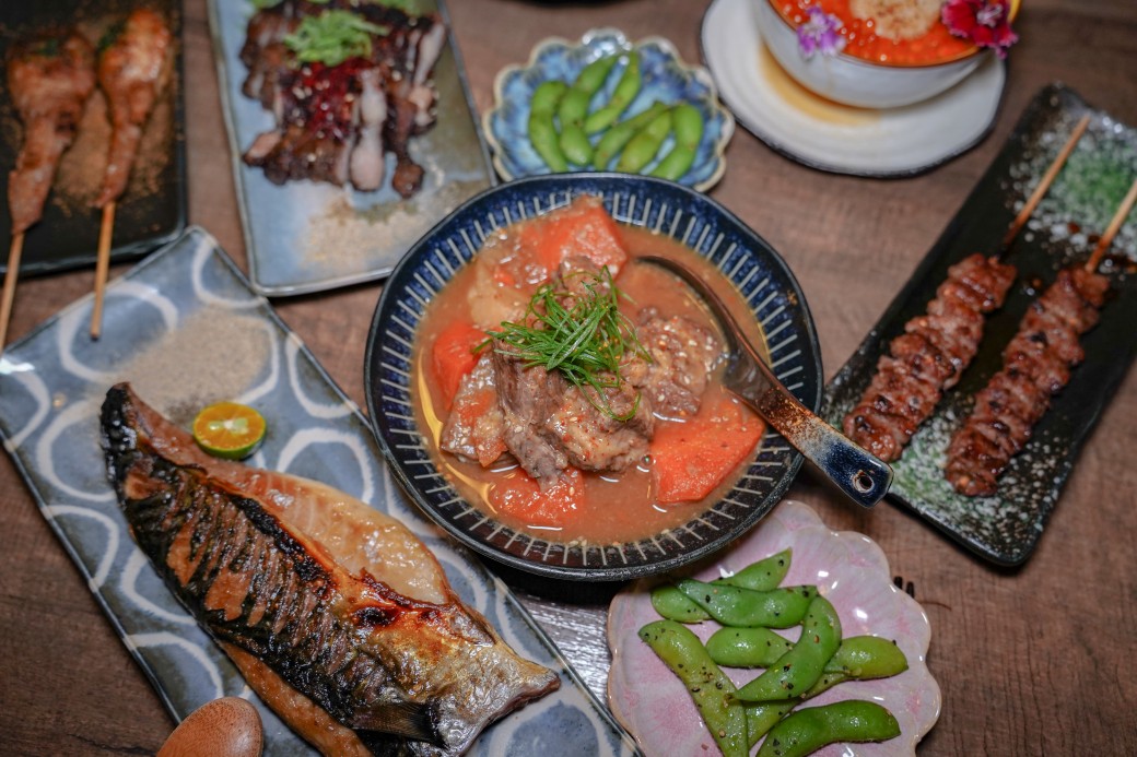 板橋美食｜炭吉郎居酒屋，平價炭火串燒創意料理，開店10分鐘就客滿 @瑪姬幸福過日子