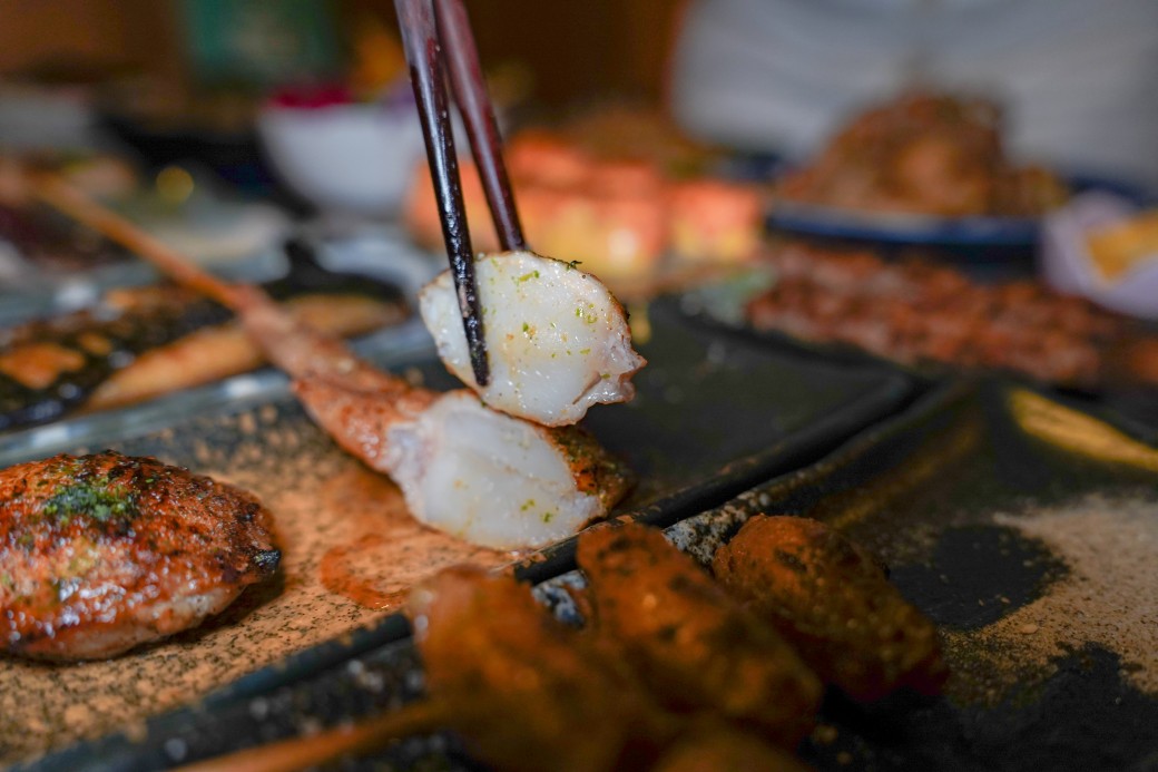 板橋美食｜炭吉郎居酒屋，平價炭火串燒創意料理，開店10分鐘就客滿 @瑪姬幸福過日子