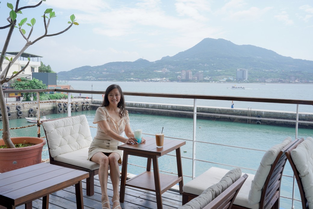 安克黑咖啡 Ancre café｜淡水河畔景觀咖啡廳，還可以看絕美夕陽，淡水約會景點 @瑪姬幸福過日子