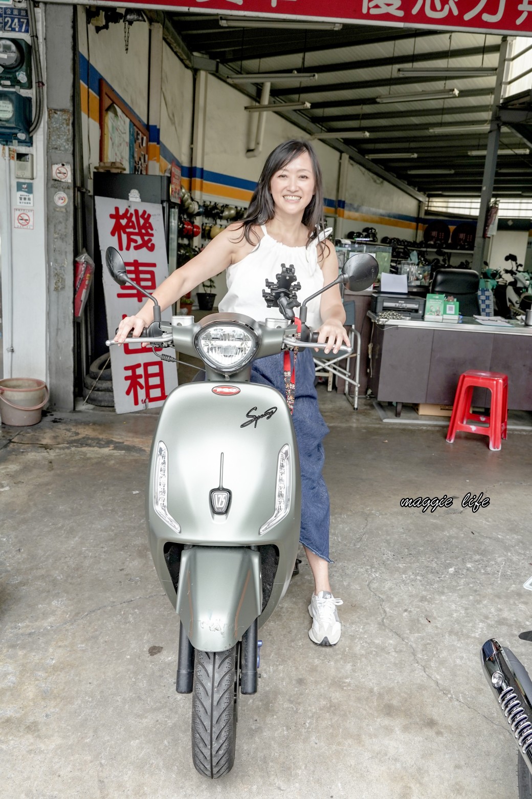 台南租機車推薦｜優惠租機車，台南火車站取車，專車火車站接送 @瑪姬幸福過日子