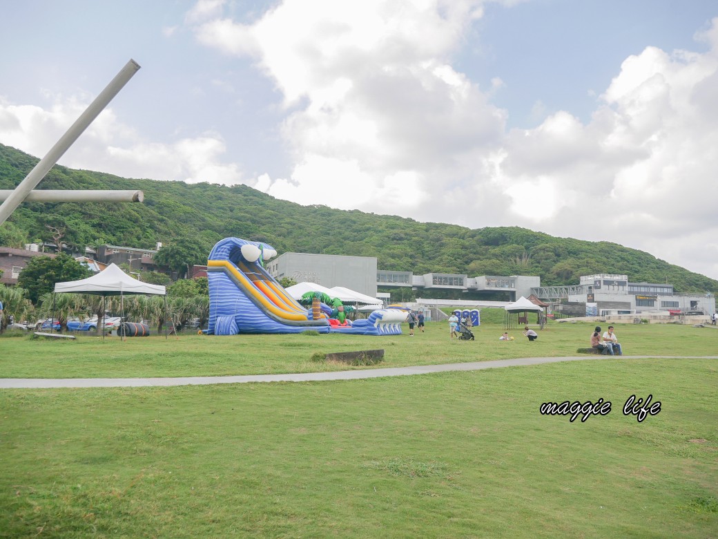 基隆八斗子潮境公園一日遊，哈利波特魔法掃把，好玩鸚鵡螺溜滑梯，超美海景遠眺超美基隆嶼！ @瑪姬幸福過日子