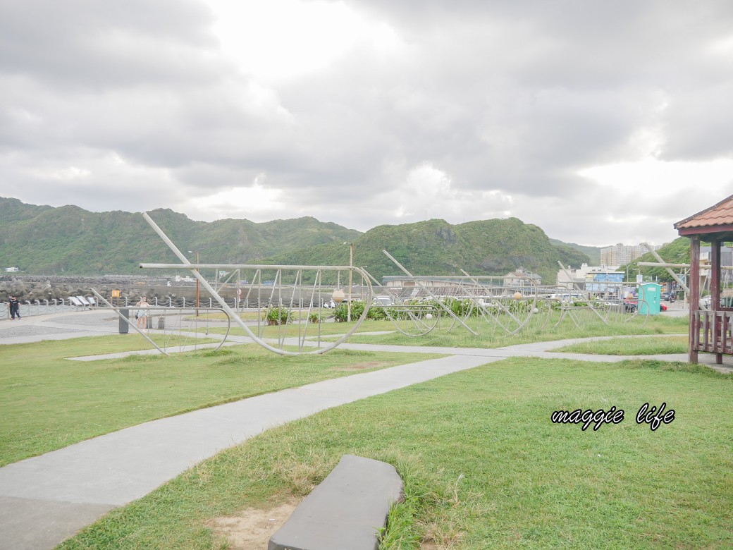 基隆八斗子潮境公園一日遊，哈利波特魔法掃把，好玩鸚鵡螺溜滑梯，超美海景遠眺超美基隆嶼！ @瑪姬幸福過日子