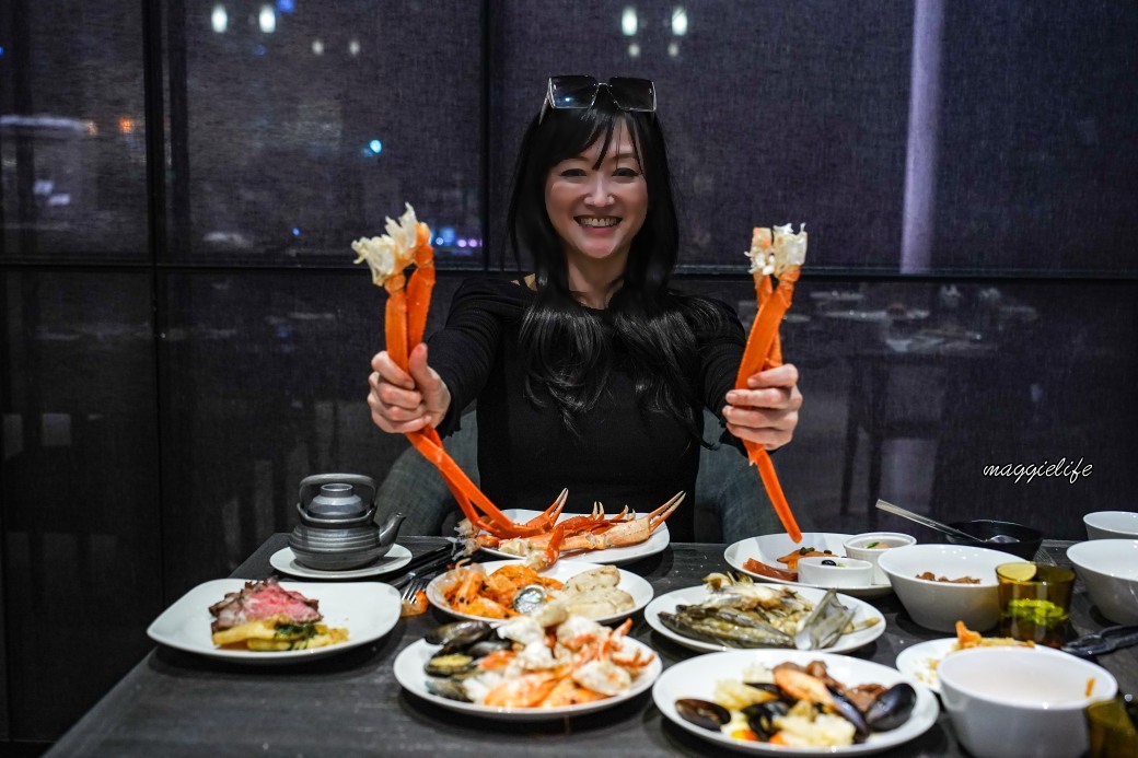 礁溪寒沐酒店MU TABLE沐饗東瀛美食祭自助餐吃到飽，松葉蟹生魚片螃蟹等等漁港直送超好吃 @瑪姬幸福過日子