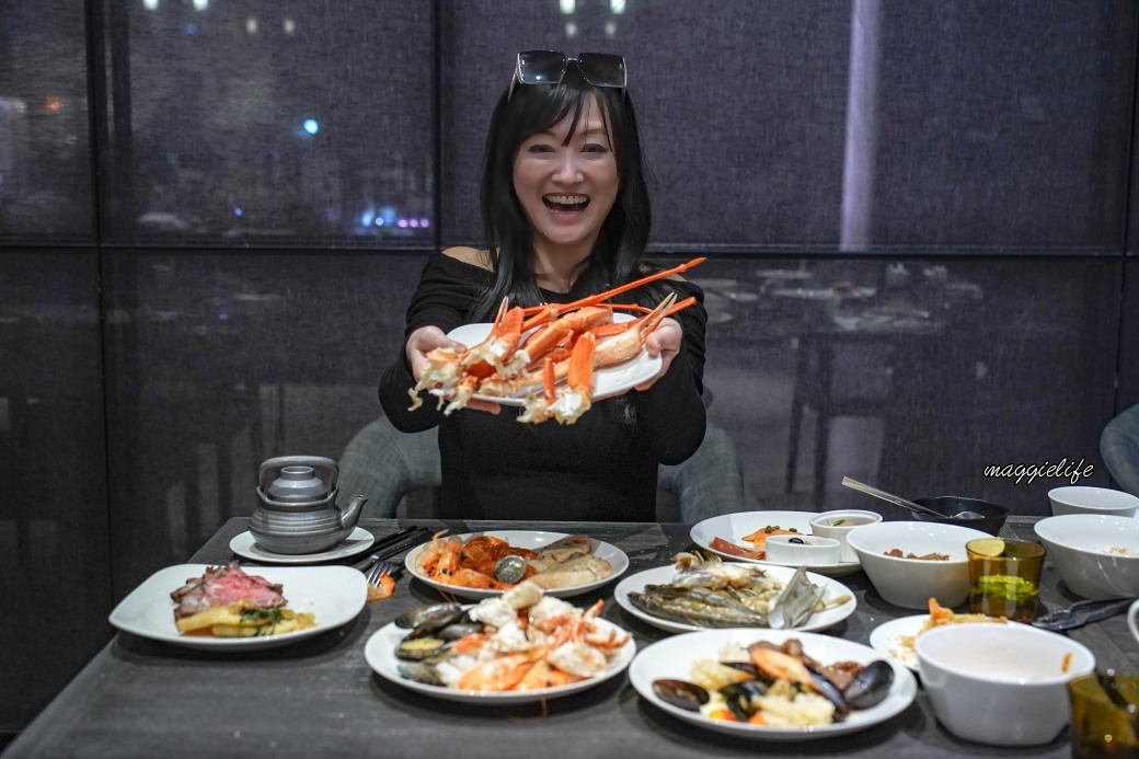 礁溪寒沐酒店MU TABLE沐饗東瀛美食祭自助餐吃到飽，松葉蟹生魚片螃蟹等等漁港直送超好吃 @瑪姬幸福過日子