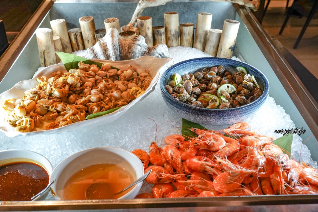 礁溪寒沐酒店MU TABLE沐饗東瀛美食祭自助餐吃到飽，松葉蟹生魚片螃蟹等等漁港直送超好吃 @瑪姬幸福過日子