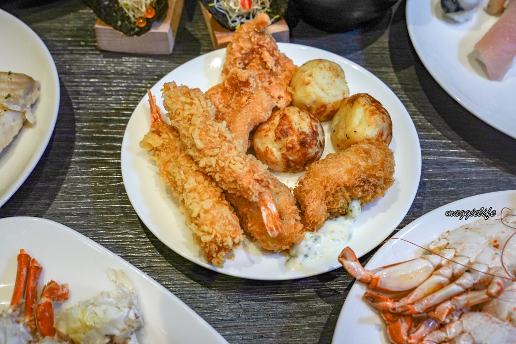 礁溪寒沐酒店MU TABLE沐饗東瀛美食祭自助餐吃到飽，松葉蟹生魚片螃蟹等等漁港直送超好吃 @瑪姬幸福過日子