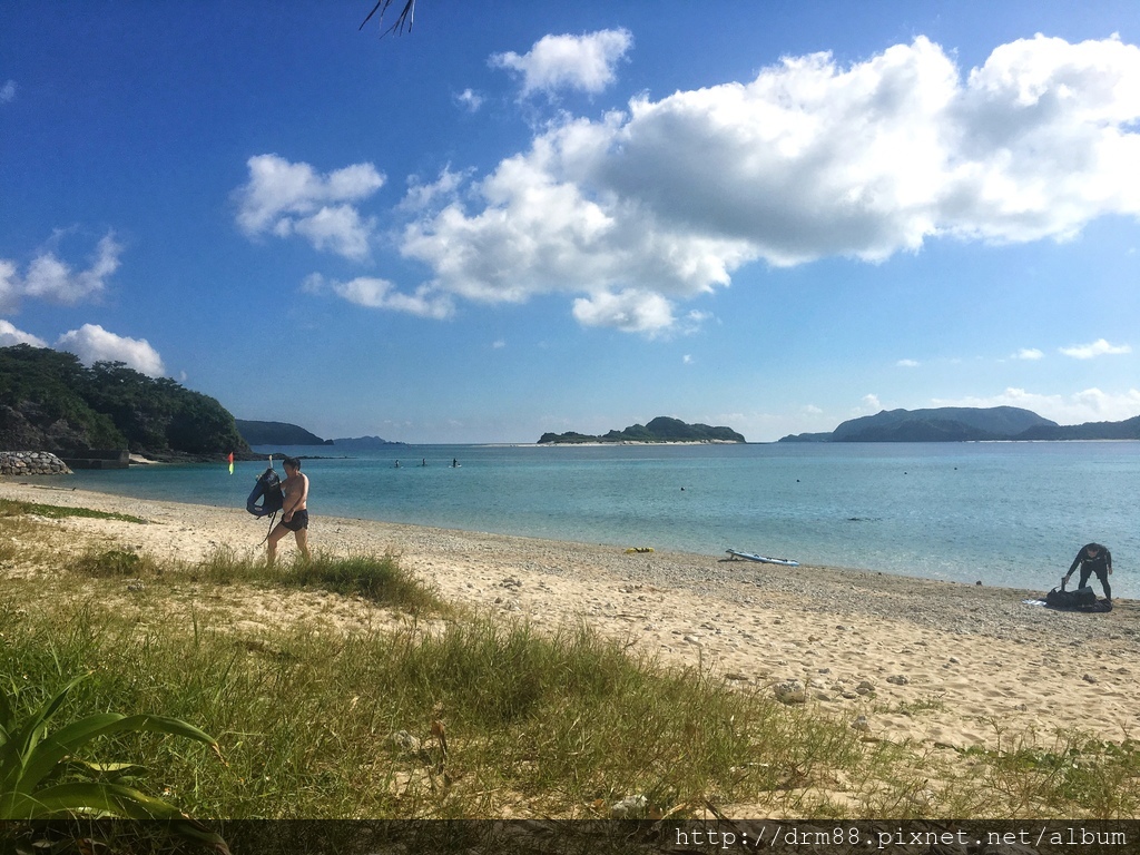 【沖繩旅遊】沖繩離島游,古座間味海灘,阿真海灘,米其林2星海灘,浮濳必去＠瑪姬幸福過日子 @瑪姬幸福過日子