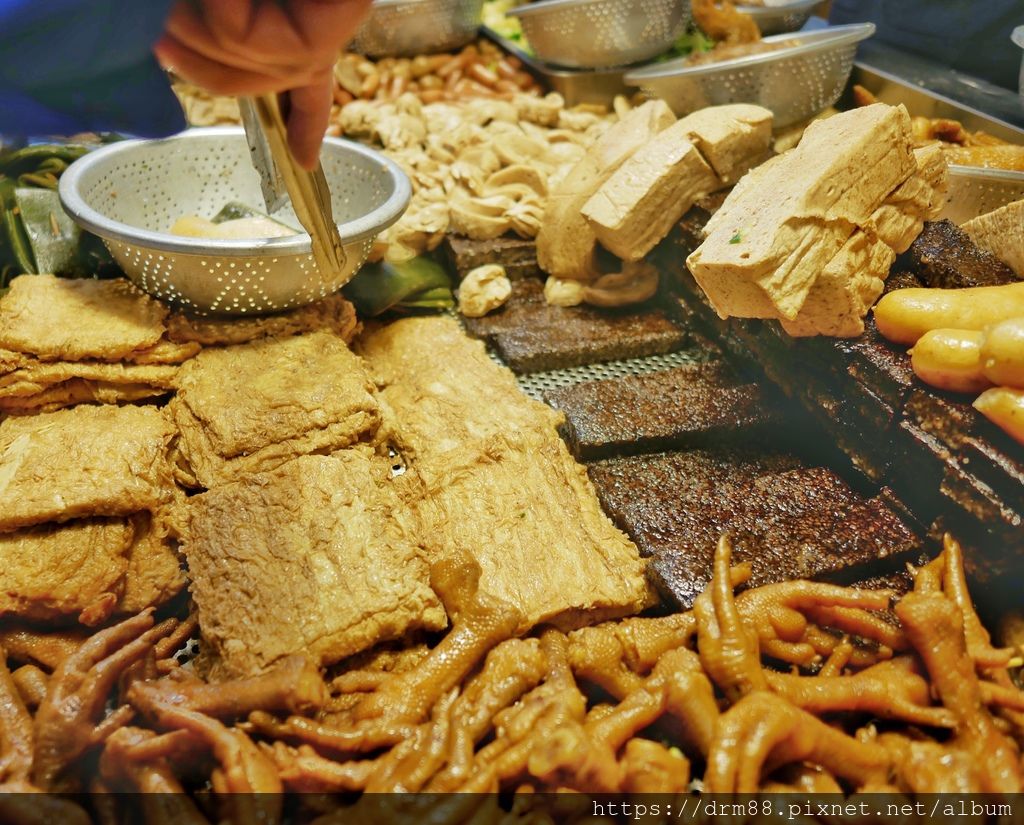 阿國滷味,饒河街夜市米其林必比登推薦, 饒河夜市推薦小吃,種類多,CP值高,菜單＠瑪姬幸福過日子 @瑪姬幸福過日子