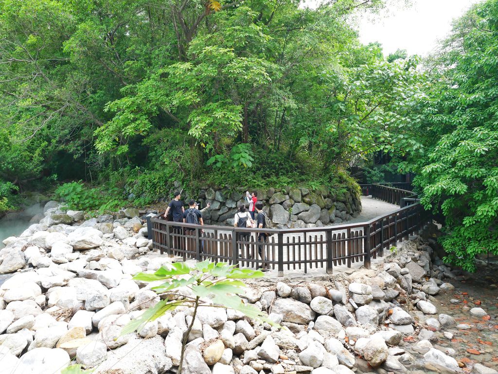 台北北投地熱谷，煙霧裊裊宛如仙境，吃溫泉蛋，北投一日遊，新北投站 @瑪姬幸福過日子