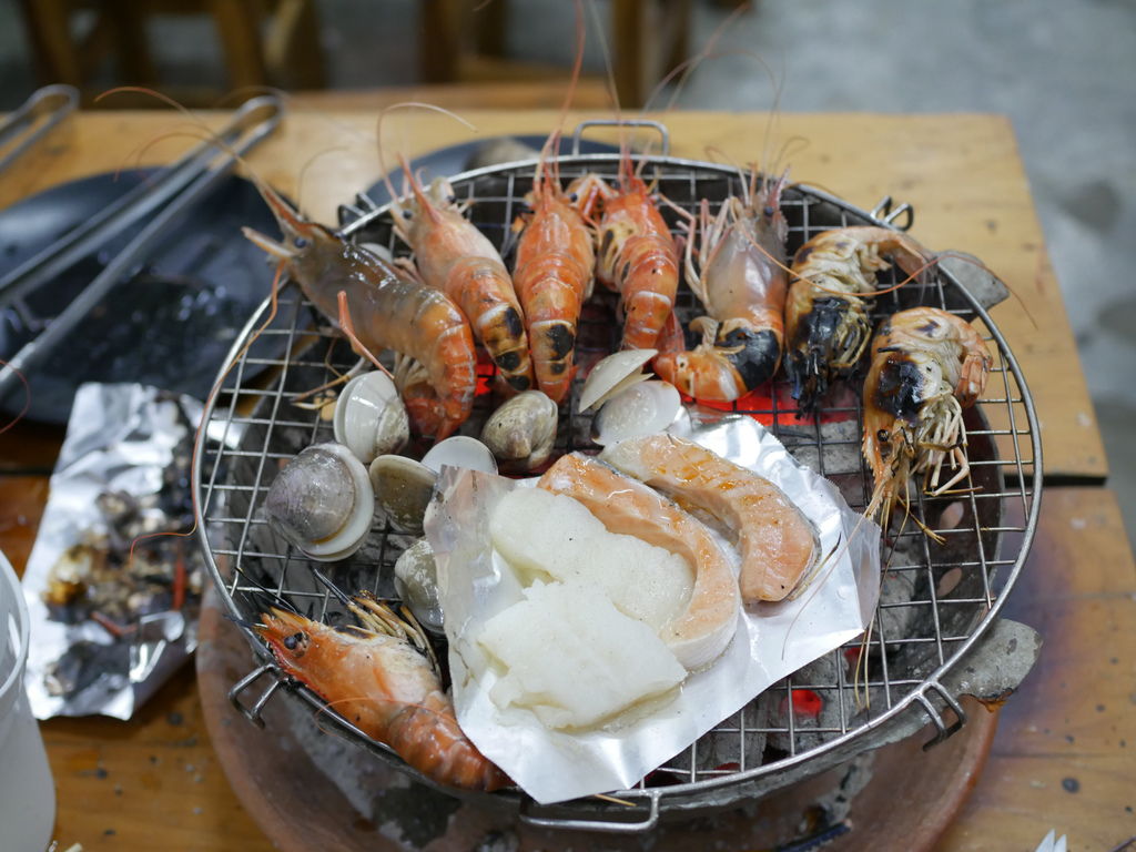 泰國曼谷市區泰國蝦吃到飽推薦， BKK Seafood Buffet ,市區流水蝦吃到飽,坐捷運就可以到拉＠瑪姬幸福過日子 @瑪姬幸福過日子