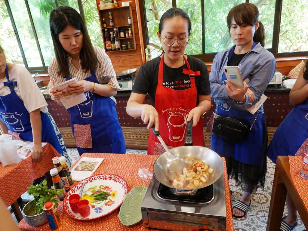 泰國曼谷｜泰國泰式料理教室，到泰國學做菜，Sompong Thai Cooking School ，時尚又好玩，優惠推薦 @瑪姬幸福過日子