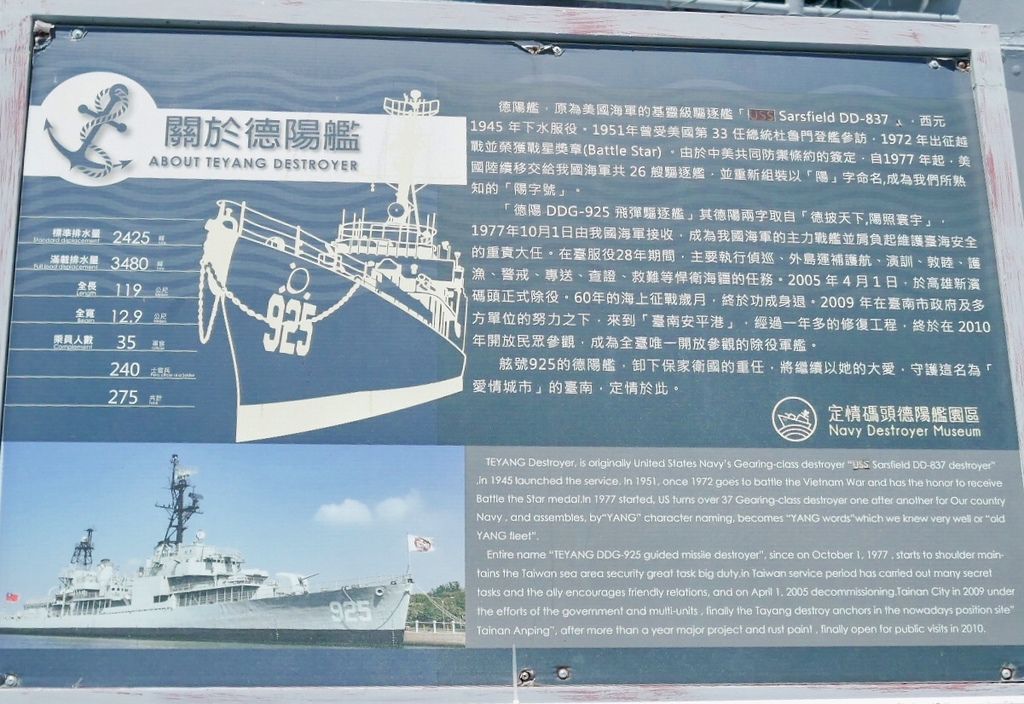 【台南 景點 】 台南安平定情碼頭德陽艦園區，全台唯一軍艦博物館，來跟鋼鐵機器人拍照，親子景點，網美打卡景點＠瑪姬幸福過日子 @瑪姬幸福過日子