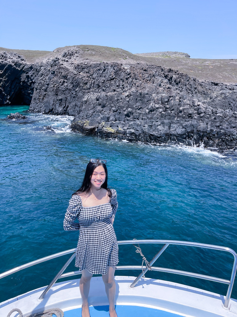 澎湖一日遊｜澎湖東海跳島之旅，海上秘境藍洞牛奶湖，珊瑚礁釣魚浮潛，餵海鷗，海上獨木舟/SUP，還有船長漁家料理！ @瑪姬幸福過日子