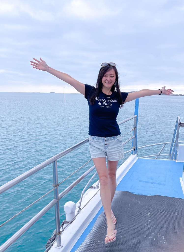 澎湖一日遊｜澎湖東海跳島之旅，海上秘境藍洞牛奶湖，珊瑚礁釣魚浮潛，餵海鷗，海上獨木舟/SUP，還有船長漁家料理！ @瑪姬幸福過日子