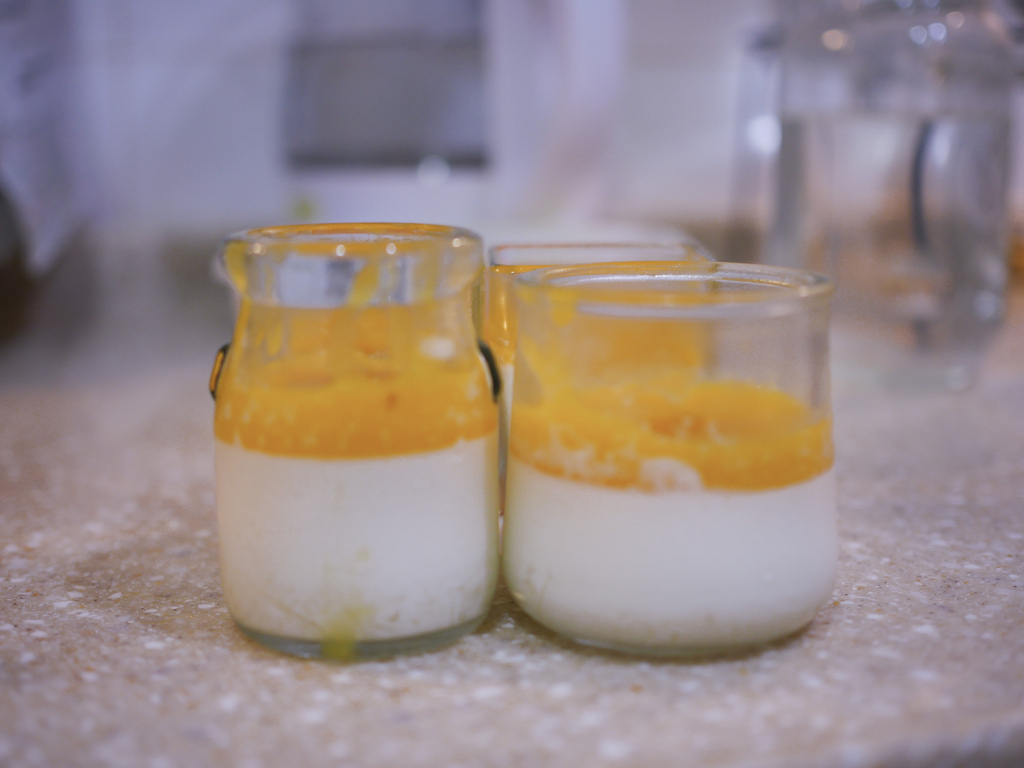 【食譜】芒果奶酪自己在家也可以做，芒果漸層超簡單，軟嫩好吃！吉利丁/吉利丁粉兩種做法一次做給你看！ @瑪姬幸福過日子