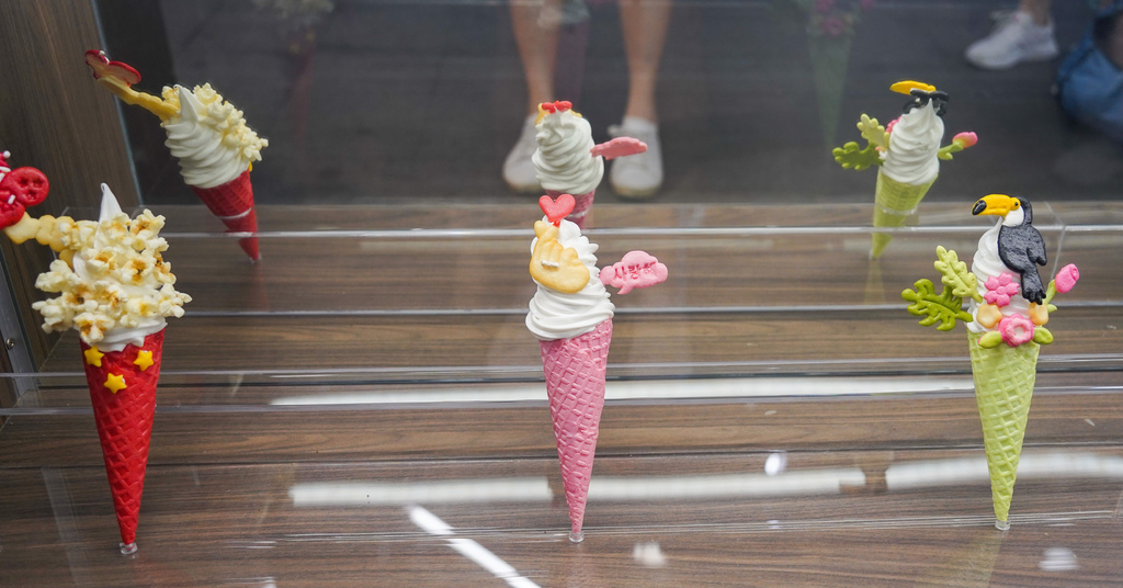CornerCone酷礦美式手作霜淇淋，淡水老街超可愛狗狗冰淇淋 @瑪姬幸福過日子